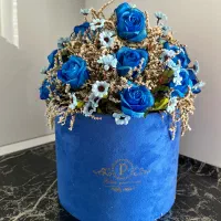 باکس گل آبی