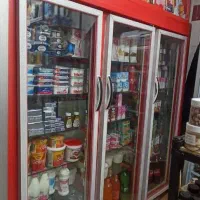 فروش یخچال سه درب بزرگ دو طرف شیشهای|یخچال و فریزر|مهاباد (آذربایجان غربی), |دیوار