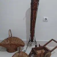 سبد گل و جای گل ایستاده (همه با هم ۶۰۰)