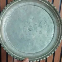 سینی مسی کنگره عتیقه|کلکسیون اشیاء عتیقه|فردیس, سپید دشت|دیوار