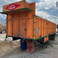 اطاق عقب تمام فلزی ده چرخ زیر مایلر
