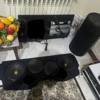 سیستم صوتی ماشین کامل با سیم کشی