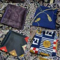 تعدادی روسری ساتن و نخی کاملا نو
