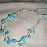 دستبند با سنگ فیروزه اصل نیشابور