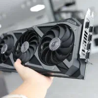 گرافیک ایسوس  RTX 3080 ROG STRIX 10 GB در حد نو