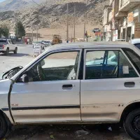 پراید مدل۸۷ دوگانه کارخانه  تصادفی