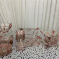 ست 28 تیکه پذیرایی طرح دار