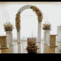 تزیین طبق بله‌برون و گل‌آرایی شیک و خا ص