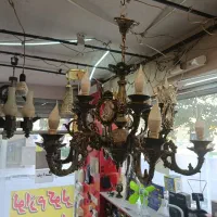 دو عدد لوستر  سالم و مرتب