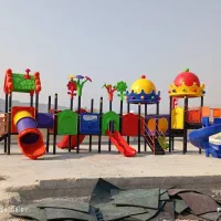 مجموعه بازی پلی اتیلن کد۲۱تاب سرسره مبلمان شهری