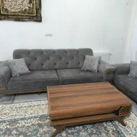 فروش مبل نیوچستر ده نفره همراه با جلو مبلی|مبلمان خانگی و میز عسلی|جوانرود, |دیوار