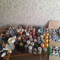 نخ ابریشم و گلابتون و لمه