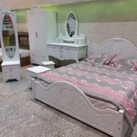 تخت خواب فرانسوی/ وکیوم / چوبی