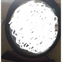 یک عدد اینه گرد