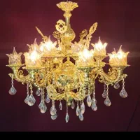 لوستر10شعله 5شاخه بزرگ