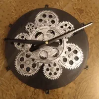 موتور ساعت دیواری طرح چرخ دنده ای متحرک|ساعت دیواری و تزئینی|تهران, پاسداران|دیوار