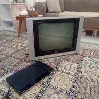 تلویزیون 21 ال جی به همراه DVD سامسونگ