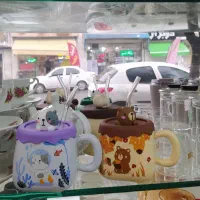 لیوان سرامیکی در دار