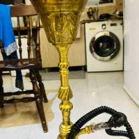 قلیان قلیون برنجی دو سیب