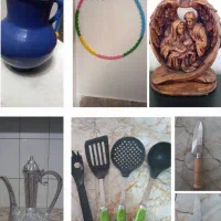 چاقو لباس کتاب عروسک گلاب پاش پارچ کفش کیف