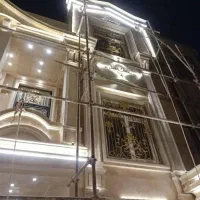 کاشیکاری سنگ کاری ساختمان نما رومی سابقه کار