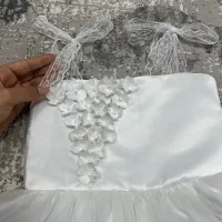 لباس عروس بچگانه دوخت مزونی و کاملاً نو|کفش و لباس بچه|لنگرود, |دیوار