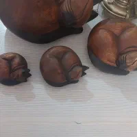 مجسمه چوبی