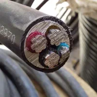 کابل الومینیوم صنعتی سیم برق فشارقوی کارخانه ۴رشته