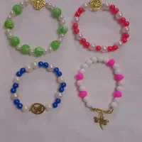 دستبند دست ساز رنگی