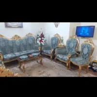 مبل سلطنتی|مبلمان خانگی و میز عسلی|گلبهار, شهر جدید گلبهار|دیوار