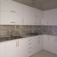 کابینت سفید براق و مات