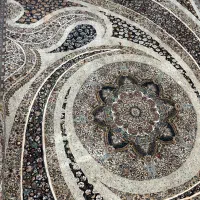فرش کهکشان تمام نخ