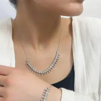 سرویس زنجیری نقره نیم سرویس نقره روکش طلا|بدلیجات|تبریز, |دیوار