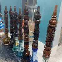 قلیان دست دوم چوبی عربی اصل تو پر|کلکسیون و سرگرمی|نقده, |دیوار