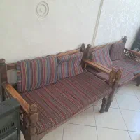 تخت سنتی چوبی