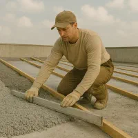 شیب بندی با پوکه معدنی یا فوم بتن