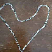 زنجیر و پلاک نقره ، گردنبند