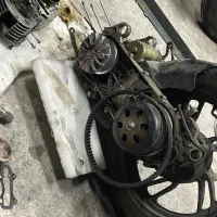تعمیرات موتور سیکلت رنگ کاری انجین سیم کشی