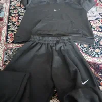 ی دست ست هودی  مشکی سایز ۳۸ و۳۹