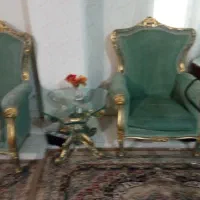 مبل و ناهار خوری ۷نفره|مبلمان خانگی و میز عسلی|تهران, قیام|دیوار