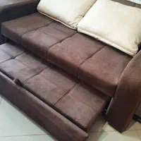 مبل تختخوابشو طبی کلاف فلزی تخت خوش نشین|مبلمان خانگی و میز عسلی|زنجان, |دیوار