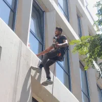 کلیه امور نما با طناب بدون نیاز به داربست