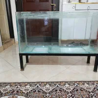 آکواریوم با پایه آهنی