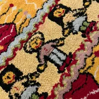 فرش کوچک|فرش|قائم‌شهر, |دیوار