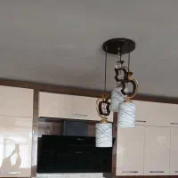 لوستر سه شاخه سالم ودرحدنو|لوستر و چراغ آویز|مشهد, الهیه|دیوار
