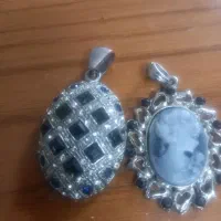 دوعدد پلاک رنگ ثابت نقره ای