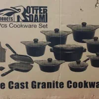 قابلمه گرانیتی 21 پارچه نو