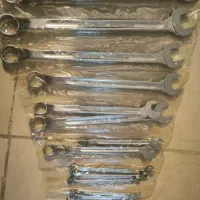 آچار تخت.آچار یکسر رینگی آچار دو سر رینگی جعبه بکس