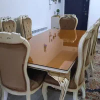 میز نهار خوری ۸ نفره چوب|میز و صندلی غذاخوری|تهران, شکیبا|دیوار