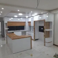 کابینت کمددیواری کاغذدیواری دکورسالن زیبایی کفپوش|خدمات پیشه و مهارت|مسجد سلیمان, |دیوار